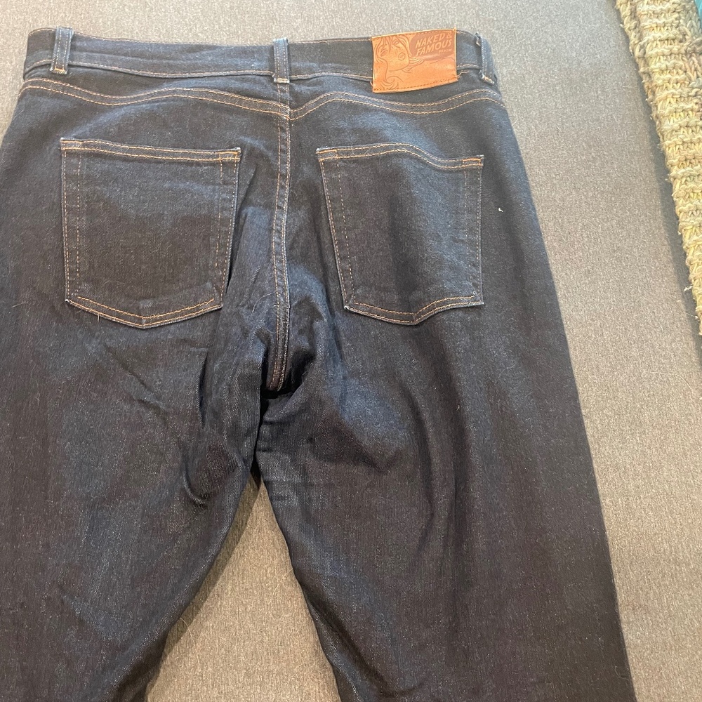 NAKED AND FAMOUS ACTIVE MOTION DENIM